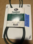 Gates 6883 Powerrated Fhp Medium Horse-power V-belt High-performance, Durable. Fixed Price $13.50.