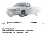 Parking Brake Release Cable For Chevrolet 1995 - 2002 C/k 1500 2500 15027138. Fixed Price $37.99.