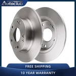 Rear Solid Brake Disc Rotors For 2006 - 2011 Acura Csx 2015 Honda Civic. Fixed Price $39.99.