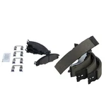 Trq BFA81300 Disc Brake Pads Ford Focus 2008-2011 Front Rear 1M5Z2200AA. Fixed Price $64.90.