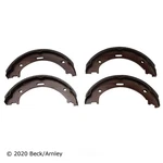 Parking Brake Shoe Beck/arnley 081-3204. Fixed Price $62.81.