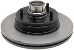 Disc Brake Rotor And Hub Assembly-rwd, 4-WHEEL Abs Front Acdelco 18A417. Fixed Price $108.95.