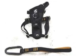 New Kurgo Dog Harness W/ Tether Black Small Size 10-25LB 16-22" Chest 00F75AM910. Fixed Price $38.95.