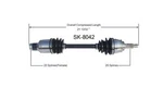 Cv Passenger Side Axle Shaft Fits Suzuki Swift (dohc) 1989-94. Fixed Price $130.00.