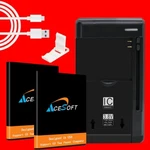 2X 1950MAH Long Life Standard Battery Charger Cable Bracket For Tcl Flip 4056W. Fixed Price $49.30.