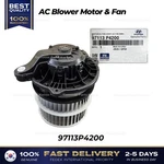 Genuine Blower Motor & Fan 97113P4200 For Hyundai Santa Cruz Kia Sorento. Fixed Price $169.00.