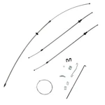 Parking Brake Cable Kit With Intermediate 1970-71 Dodge Challenger Oe. Fixed Price $142.00.