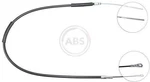 Abs K19994 Rear Hand Brake Cable Fits Bmw Z3 34 40 166 054. Fixed Price $20.11.