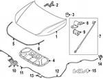 Genuine Oem New! Front Hood Panel Bonnet Shell Fits 2025 Kia K4 Gt 66400 GG000. Fixed Price $499.00.