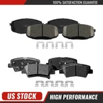 Front And Rear Ceramic Disc Brake Pad W/hardware Kit For 2014 2015 2016 Kia Soul. Fixed Price $38.83.