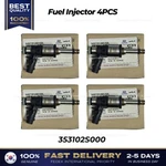 Genuine Fuel Injector 4PCS 353102S000 For Hyundai Santa Fe Tucson Kia Sorento. Fixed Price $254.00.