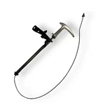 Oem Mercedes W108, W109, W111, Emergency Brake Handle Cable, Switch Chrome. Fixed Price $195.00.