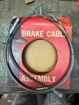 Nos 1947 Chevrolet Truck Rear Brake Cable, 64 1/8 In. 25 1/2 Conduit. Fixed Price $35.00.