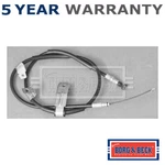 Borg & Beck Rear Left Hand Brake Cable Fits Chevrolet Spark 2010- 1.0 1.2. Fixed Price $53.03.