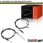 2PCS Parking Brake Cable For Nissan Nx 1991-1993 Sentra 91-94 Rear 3653064Y00. Fixed Price $31.99.
