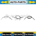 Front Rear Parking Brake Cable 3X For Chrysler Town & Country 3.6L 2012-2014. Fixed Price $134.46.