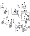 Genuine Mopar Hex Head Bolt And Washer 68095791AA. Fixed Price $12.40.