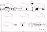 Apec CAB1560 Parking Brake Cable Pull Rear Left N/s Passenger Fits Mazda MX-5. Fixed Price $53.53.