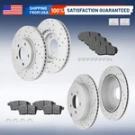 Front And Rear Drilled Rotor Brake Pads 2007 - 2009 Ford Edge Lincoln Mkx. Fixed Price $173.00.