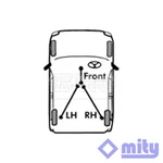 Fits Nissan Maxima 1989-1994 3.0 Hand Brake Cable Right Mity 3653086E00. Fixed Price $96.52.