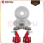 Rear Brake Calipers And Rotors Slot + Ceramic Pads For 1998-1999 Honda Accord. Fixed Price $147.09.