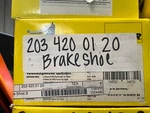 Textar 91057100 Brake Shoe Set Rear Parking 203-420-01-20 Mercedes. Fixed Price $24.95.