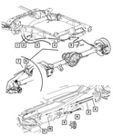 Genuine Mopar Parking Brake Cable Guide 52121965AB. Fixed Price $29.99.