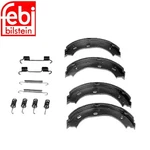 Complete Emergency Parking Brake Shoe Kit With All Springs Most 1965-91 Mercedes. Fixed Price $62.00.