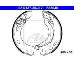 Brake Shoe Set, Parking Ate 03.0137-3040.2. Fixed Price $107.10.