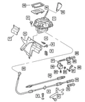 Genuine Mopar Park Interlock Cable 5104043AB. Fixed Price $57.28.