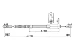For Mercedes-benz CL500 98-99 Ate 24-3727-0456-2 Driver Side Parking Brake Cable. Fixed Price $26.95.