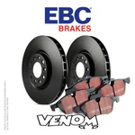 Ebc Rear Brake Kit Discs & Pads For Bmw 120 Convertible Series 2.0 (E88) 10-11. Fixed Price $294.49.