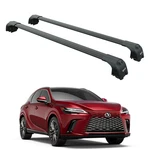 For Lexus Rx 2022-2025 Roof Rack Cross Bars Flush Rail Fix Alu Black. Fixed Price $198.00.