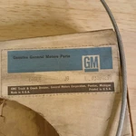 1966 - 1970 Gmc Chevrolet Truck Parking Brake Cable J9 # 3894291 Nos Oem. Fixed Price $37.74.