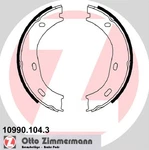 Zimmermann Brake Shoe Set, Parking 10990.104.3. Fixed Price $24.79.