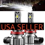 Csp White H11 H9 5000K Led Short Small Base Headlight Jdm Astar 5K Bulbs Kit. Fixed Price $24.99.