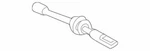 Oem New 03-11 Ford Crown Victoria Left Rear Park Brake Shoes Cable 9W1Z-2A815-A. Fixed Price $45.88.