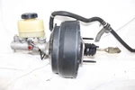 94-97 Nissan Hardbody D21 Brake Booster Master Cylinder Reservoir Assembly Clean. Fixed Price $119.50.