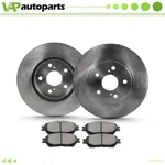 Front Brake Pads And Rotors Vented For Toyota Solara 2.4L 3.3L 2004-2008. Fixed Price $93.50.