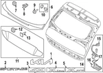New Kia 2023-2026 Sportage Logo Emblem Badge Nameplate Ornament 86310-DW000. Fixed Price $27.50.