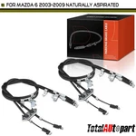 New 2PCS Parking Brake Cable For Mazda 6 2003-2009 Rear Left & Right GK2A44410C. Fixed Price $42.37.