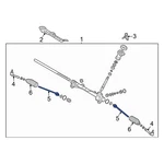 For Kia K4 2025-2026 56540GG000 Inner Steering Tie Rod End. Fixed Price $83.92.