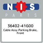 36402-41G00 Nissan Cable Assy-parking Brake, Front 3640241G00, New Genuine Oem. Fixed Price $45.50.