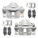 Front Left Right Brake Calipers & Pads For Honda Pioneer 700 520 500 2014-2023. Fixed Price $269.95.