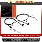 2X Rear Left & Right Parking Brake Cable For Toyota Highlander Lexus RX350 RX330. Fixed Price $35.52.