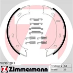 Rear Axle Zimmermann 10990.128.7 Brake Shoe Set, Parking For Mercedes. Fixed Price $48.82.