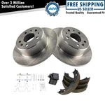 Rear Ceramic Brake Pad & Rotor Kit Fits 1968-1991 Mercedes-benz. Fixed Price $109.85.