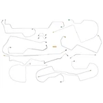 1996-1999 Buick Park Avenue Preformed Disc/drum Brake Line Kit Side Of Abs Tc Oe. Fixed Price $187.00.