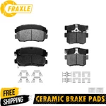 Front And Rear Ceramic Brake Pads For 2007 2011 Honda Cr-v Acura Rdx Crosstour. Fixed Price $35.22.