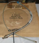 Nos Mopar 1985-1987 Chrysler Lebaron,new Yorker Rear Brake Cable, 4318708. Fixed Price $25.49.